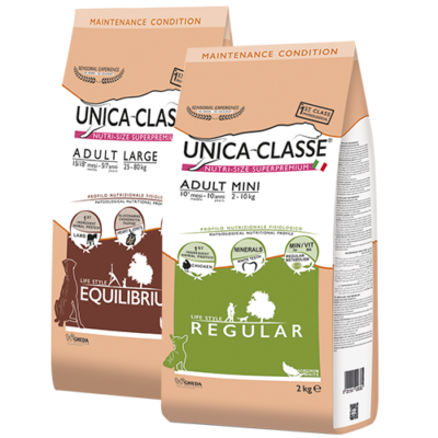Корм Unica Classe для собак