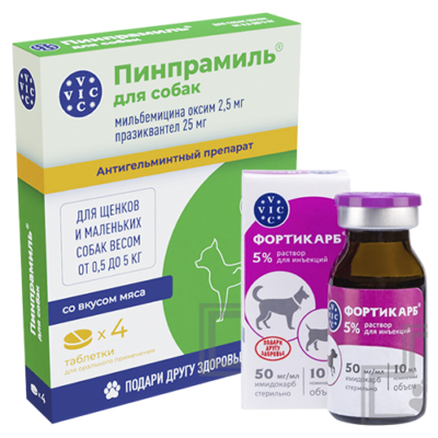 Антипаразитарные препараты для собак